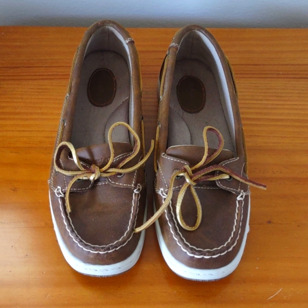 G.H.Bass&Co. Size 7M Boat Shoe's